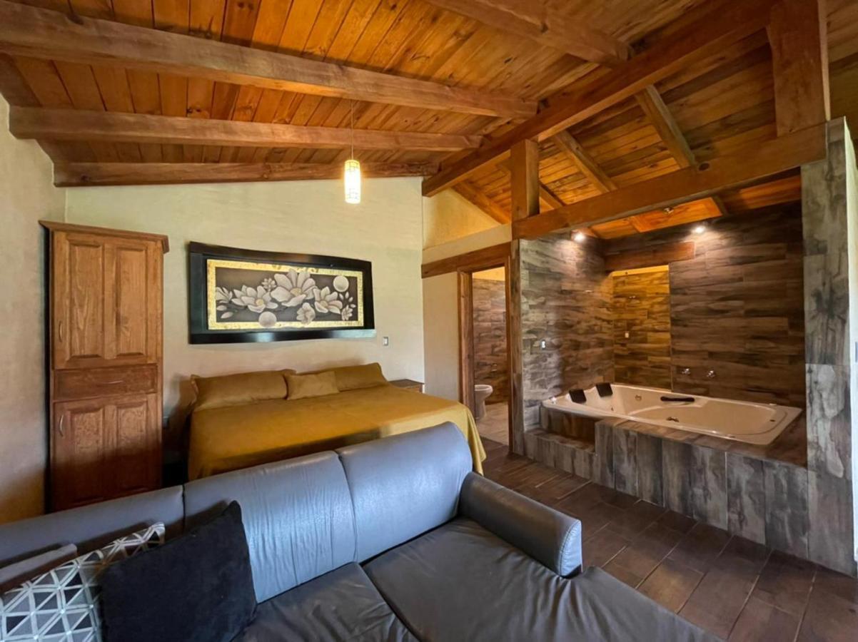 Cabanas Mazzatl Jacuzzy Mazamitla Exterior foto