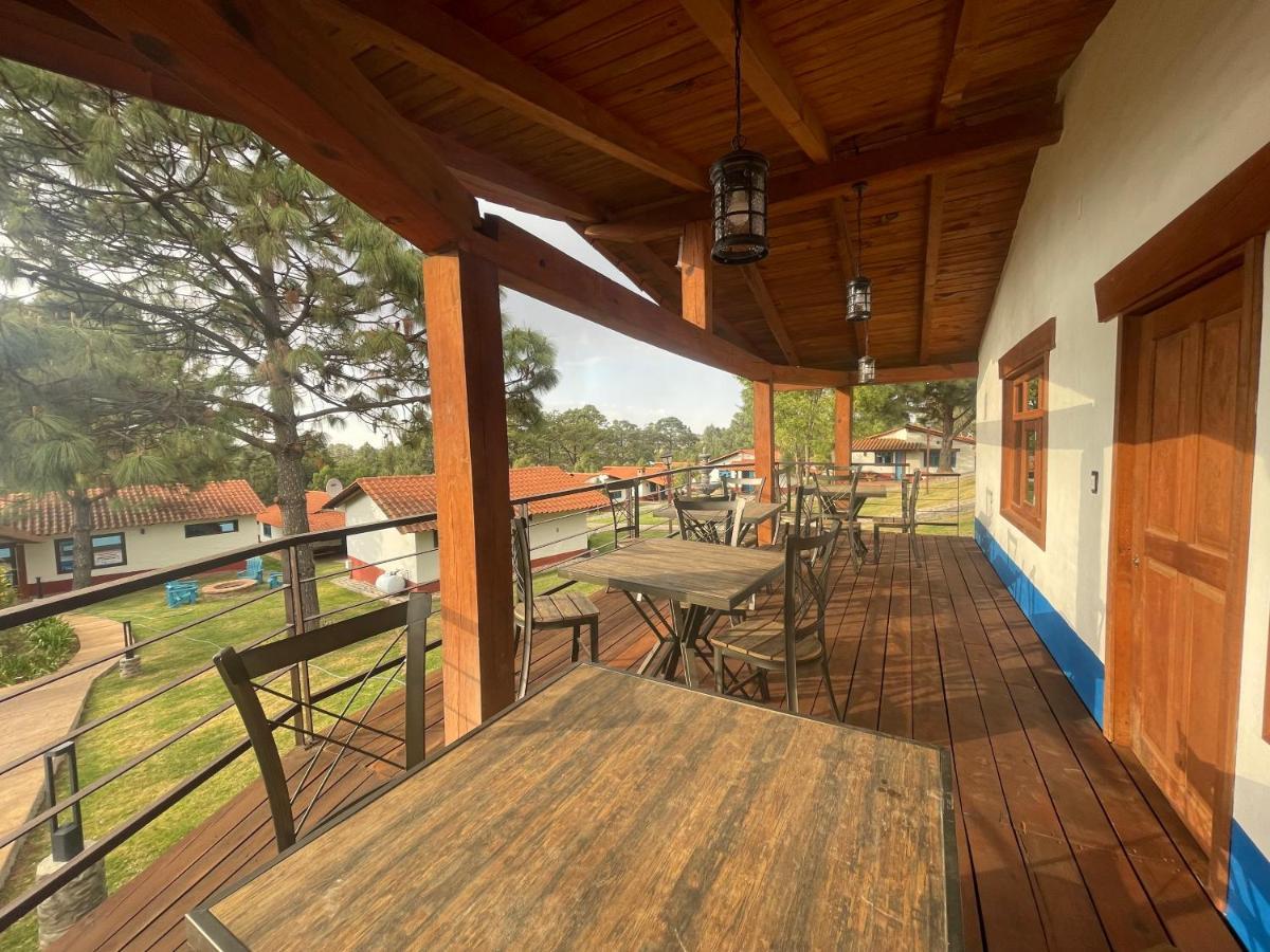 Cabanas Mazzatl Jacuzzy Mazamitla Exterior foto